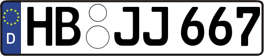 HB-JJ667