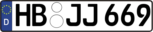 HB-JJ669