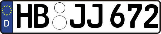HB-JJ672