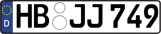 HB-JJ749