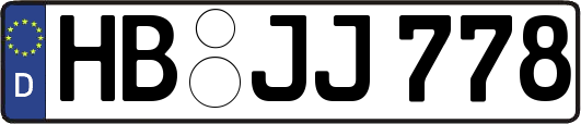 HB-JJ778