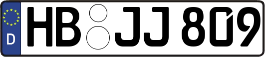 HB-JJ809