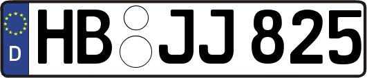 HB-JJ825