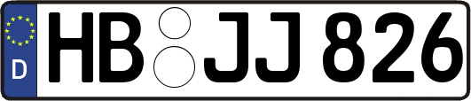 HB-JJ826