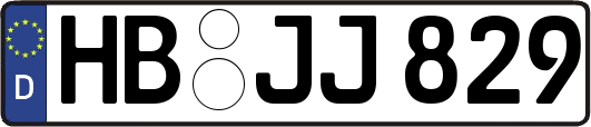 HB-JJ829