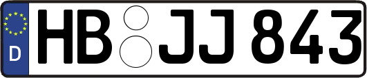 HB-JJ843