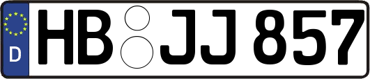 HB-JJ857