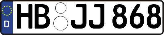 HB-JJ868