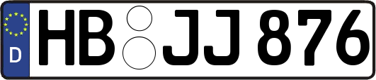HB-JJ876