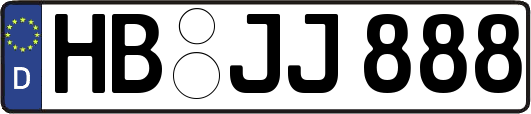 HB-JJ888