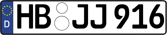 HB-JJ916