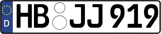 HB-JJ919