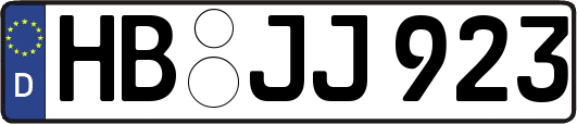 HB-JJ923