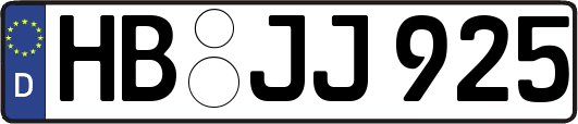 HB-JJ925