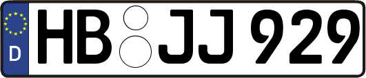 HB-JJ929