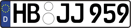 HB-JJ959