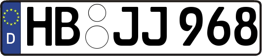 HB-JJ968