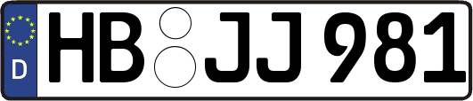 HB-JJ981