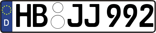 HB-JJ992