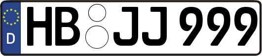 HB-JJ999
