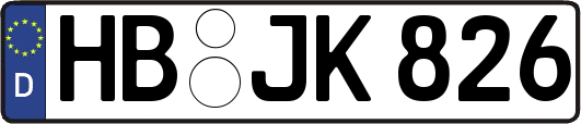 HB-JK826