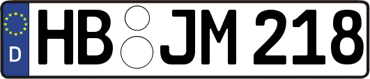 HB-JM218