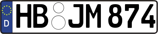 HB-JM874