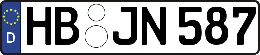 HB-JN587