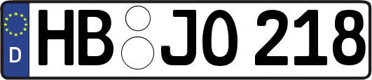 HB-JO218
