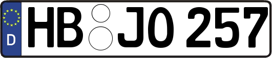 HB-JO257