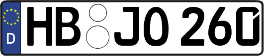 HB-JO260