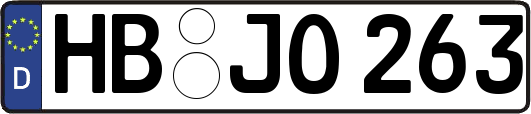 HB-JO263