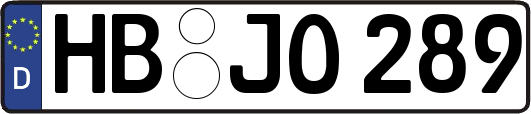 HB-JO289