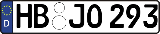 HB-JO293