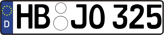 HB-JO325