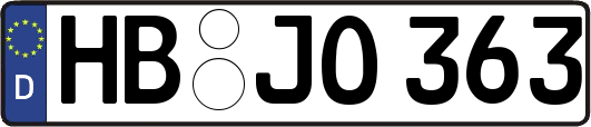 HB-JO363