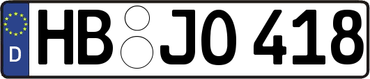 HB-JO418