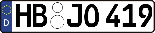 HB-JO419