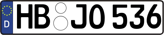 HB-JO536