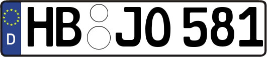 HB-JO581