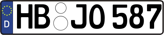 HB-JO587