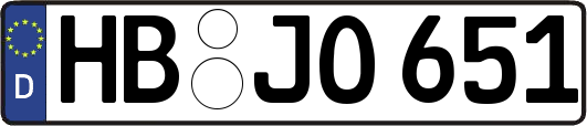 HB-JO651