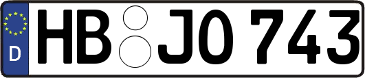 HB-JO743