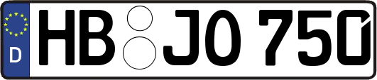 HB-JO750