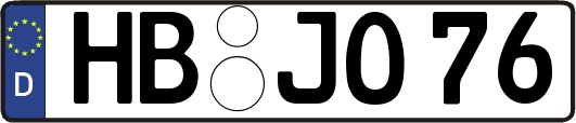 HB-JO76