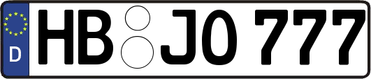 HB-JO777