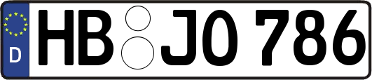 HB-JO786