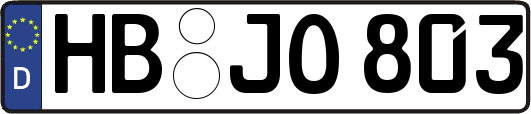HB-JO803
