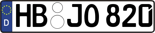 HB-JO820