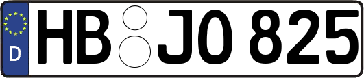 HB-JO825